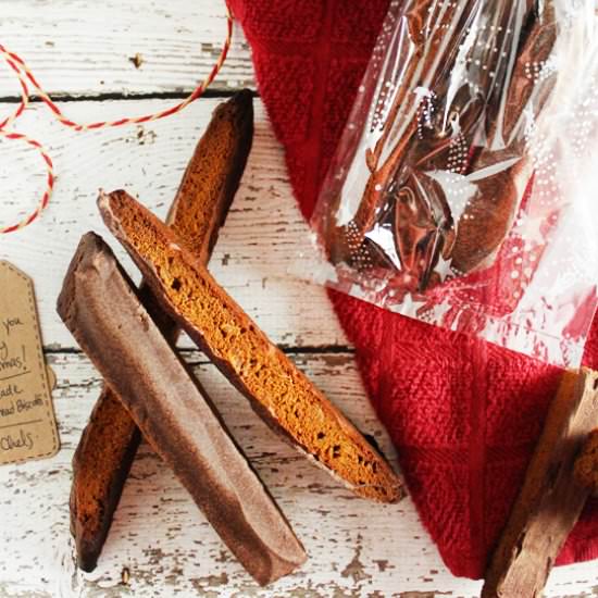 Gingerbread Biscotti