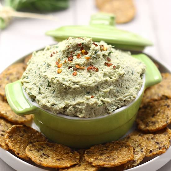 Basil and Artichoke Dip