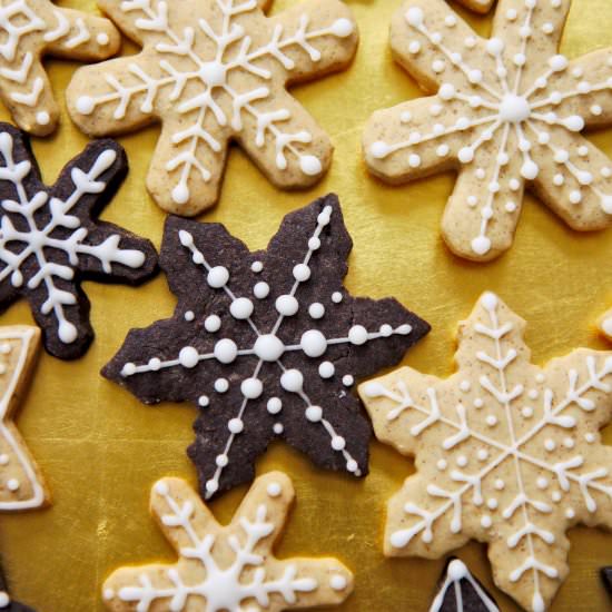 Chocolate and Honey Spice Cookies