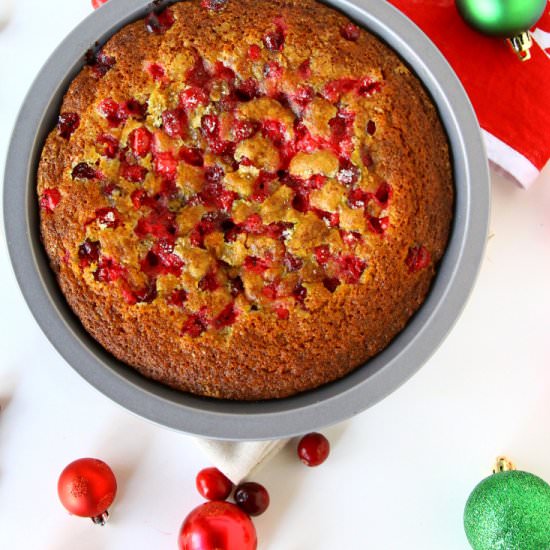 Cranberry-Lime Cake