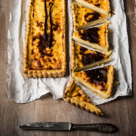 Traditional flan