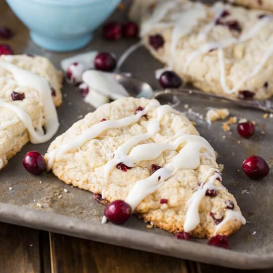 Cranberry-White Chocolate Scones
