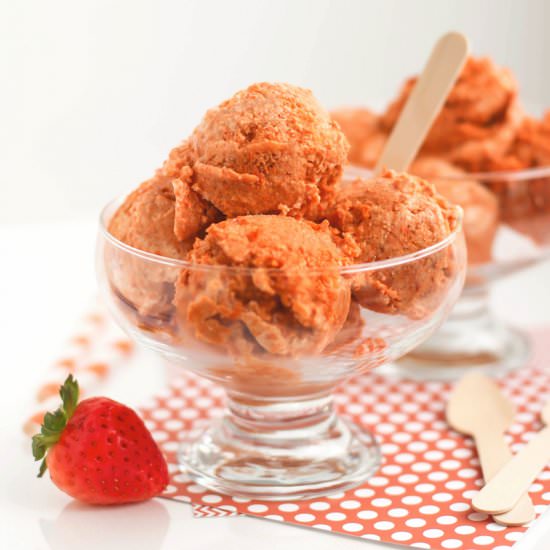 Guilt Free Carrot Cake Ice Cream
