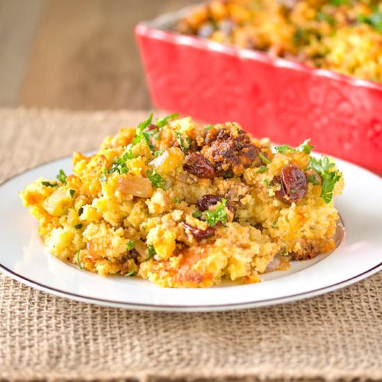 Cornbread & Chorizo Stuffing