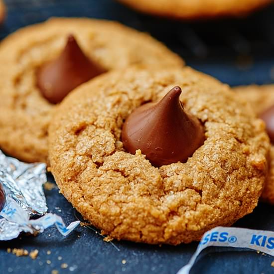 Flourless Peanut Butter Blossoms