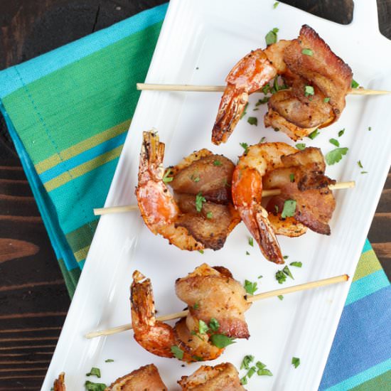 Bacon Wrapped Shrimp