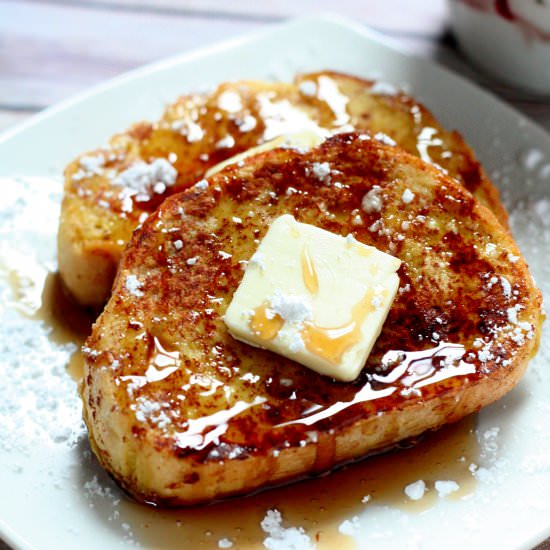 Eggnog French Toast