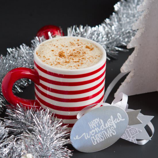 Eggnog Rocket Fuel Latte