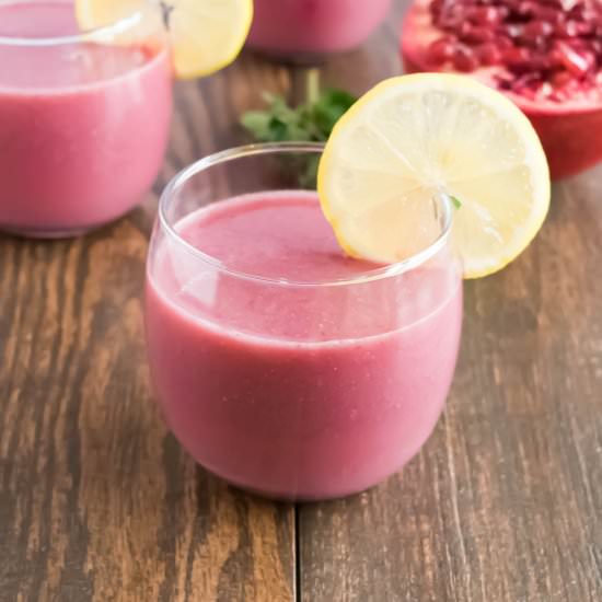 Minty Pomegranate Punch