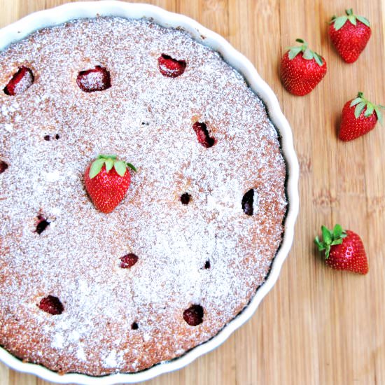 Strawberry Buttermilk Cake