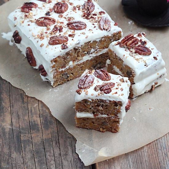 Spice pumpkin cake