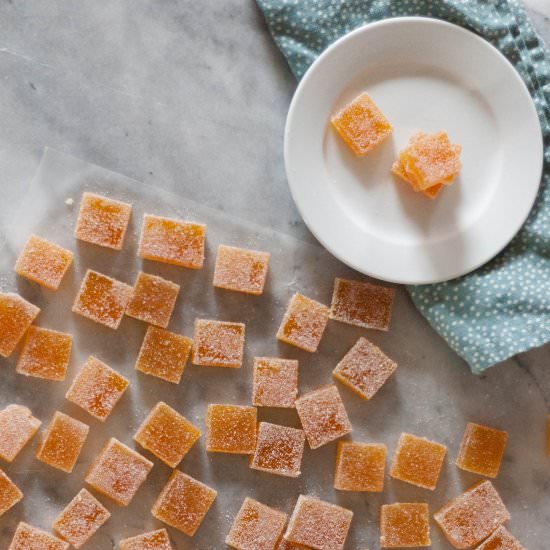 Passion Fruit Pate de Fruit