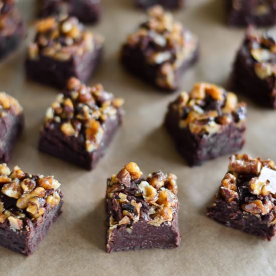 Candied Walnut Fudge