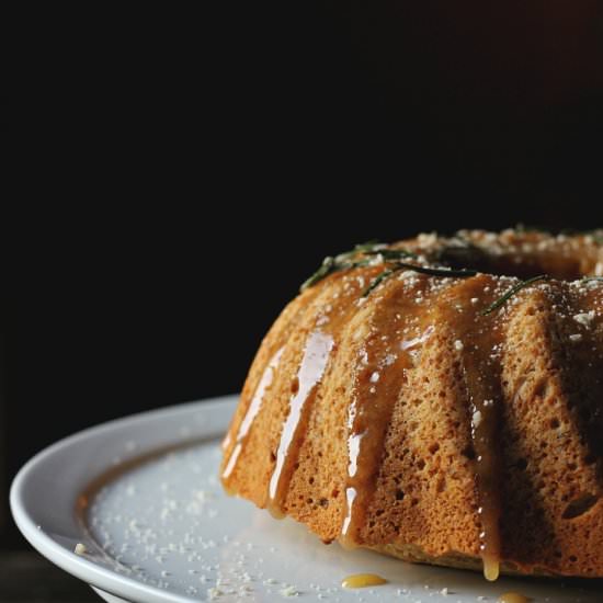 Almond Cake with Rosemary