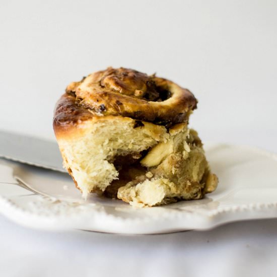 Hazelnut & Dulce de Leche Rolls