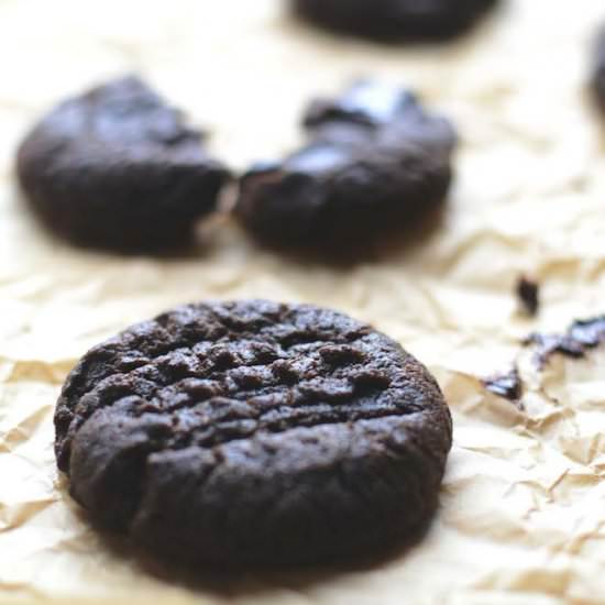 Chocolate Almond Butter Cookies