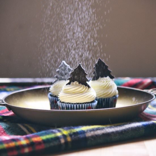 Chocolate and Peppermint Cupcakes