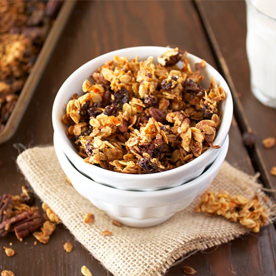 Carrot Cake Granola