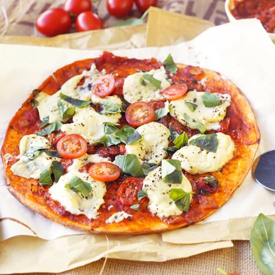 Vegan Pizza Margherita