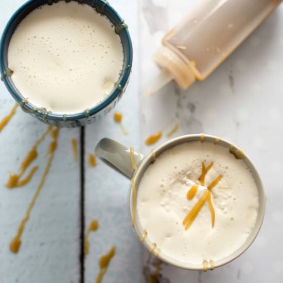 Crockpot Salted Caramel Steamers