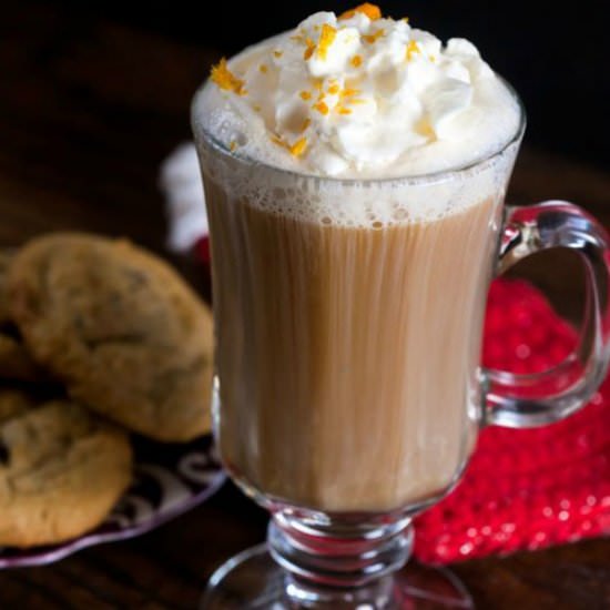 Orange-Cardamom Coffee with Rum
