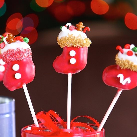 Christmas Cake Pops