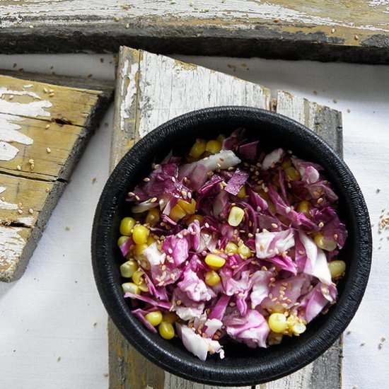 Corn Cabbage Salad