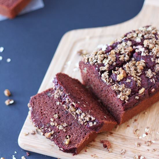 Dairy-Free Red Velvet Loaf