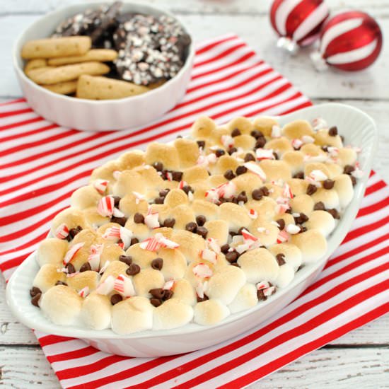 Peppermint S’mores Dip