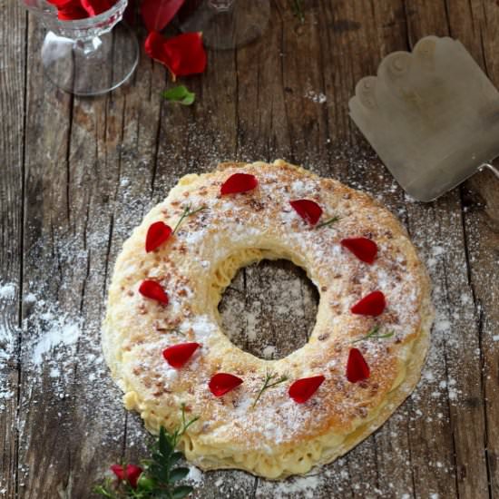 Pastry Filled with Nougat Cream