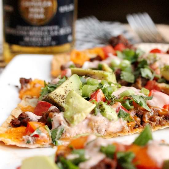 Mexican Pizza Flatbread