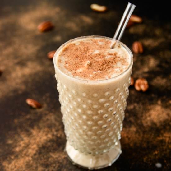 Rich + Creamy Eggnog Smoothie