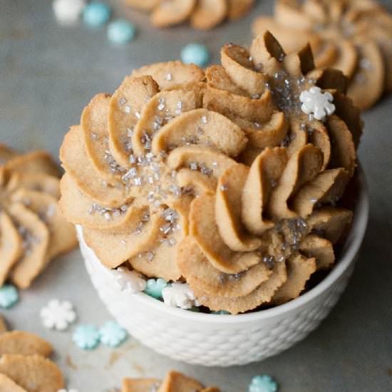 Frozen-Inspired Paleo Spritz Cookie