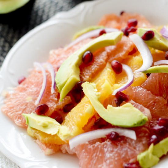 Citrus, Pomegranate Salad