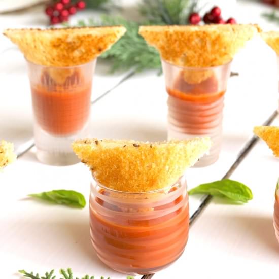 Tomato Soup Shooters