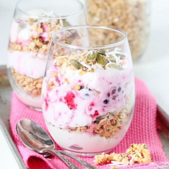 Fruit and Yogurt Parfait