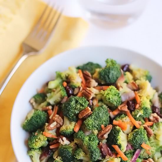 Broccoli Salad With Miso Sesame