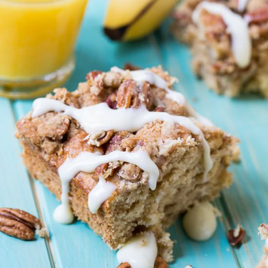 Bananas Foster Coffee Cake