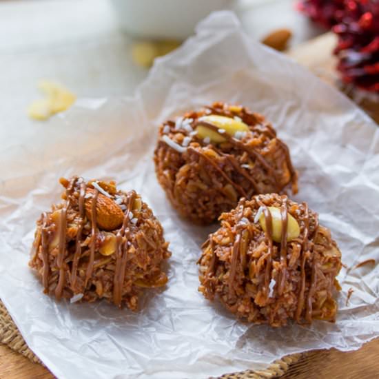 No-Bake Almond Joy Cookies