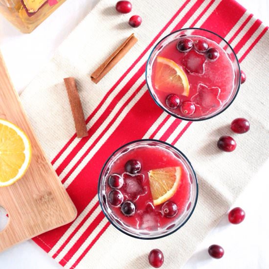 Cranberry-Orange Tequila Cocktail
