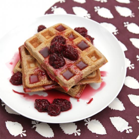 Chestnut Flour Waffles