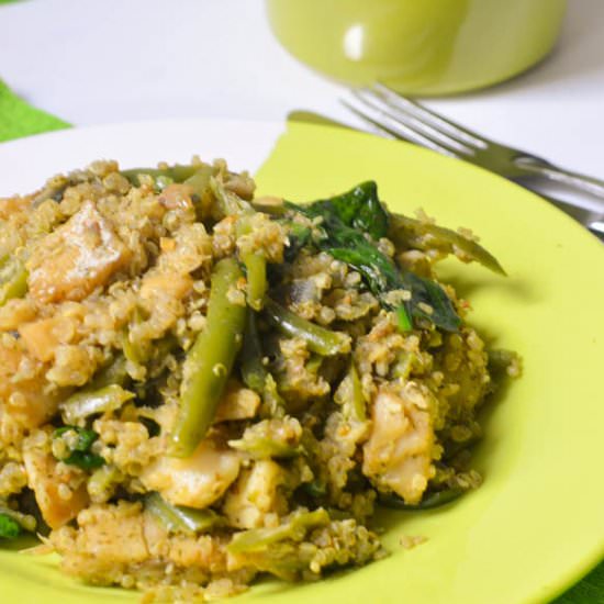Fish Masala with Quinoa