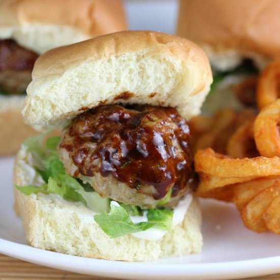 Chinese Meatball Sliders