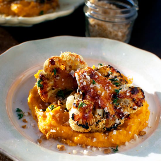 Chile-Glazed Cauliflower