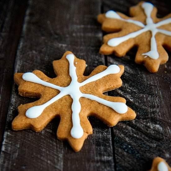 Butterscotch Gingerbread Cookies