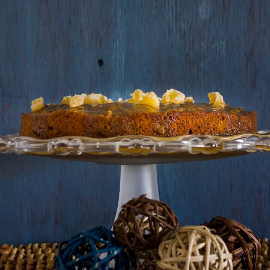 Roasted Banana Cake