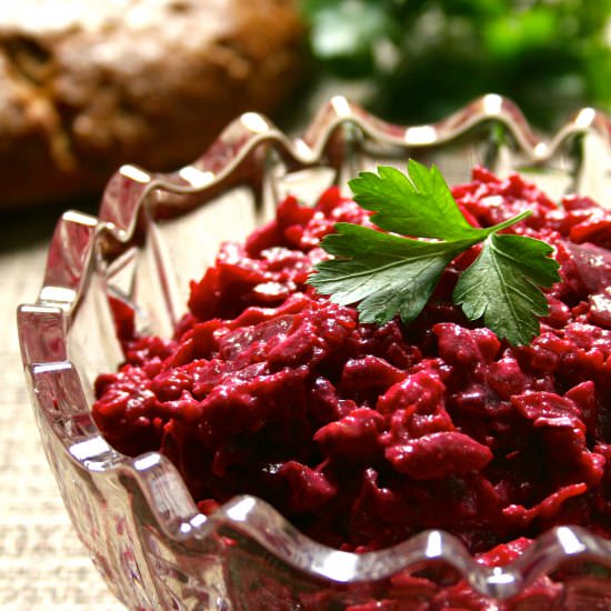 Beet Salad with Walnuts and Prunes
