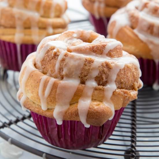 Cinnamon Roll Muffins