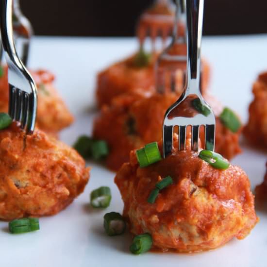 Gluten-Free Buffalo Meatballs