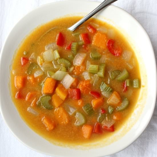 Asian Butternut Squash Soup
